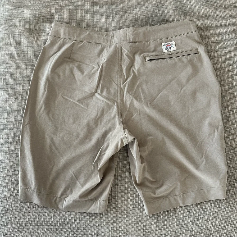 Faherty Men's All Day Shorts - Khaki